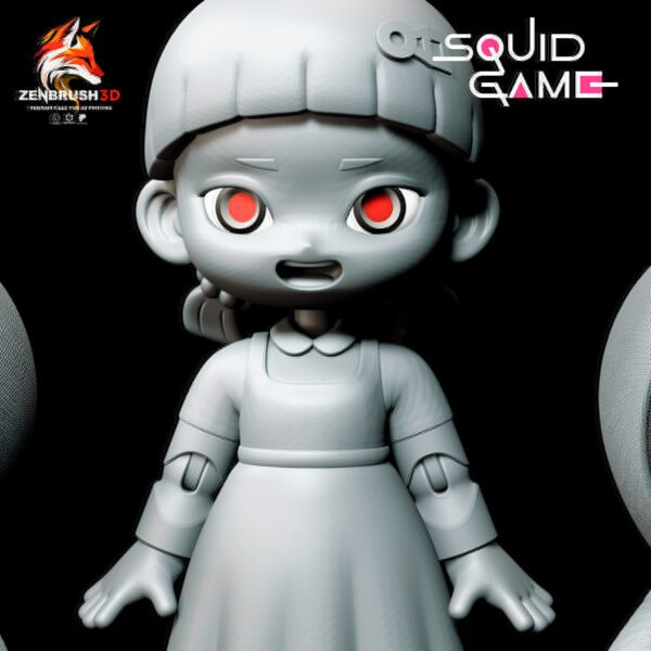 Squid Game - El Juego del Calamar STL 3D PRINTING - Imagen 4